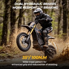 6000W 50MPH ELECTRIC DIRT BIKE 60V/48V MOTORCYCLE OFF-ROAD E-MOUTAIN BIKE E-MOTO