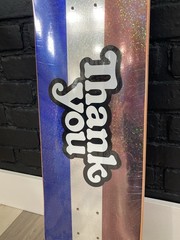 NEW 2022 Thankyou 4th Of July Logo USA Theme GRAPHIC Skateboard Deck LIMITED /10
