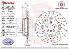 2 x Brembo Brake Discs BMW 3 Series F30 GT F34 F31 4 Series F32 F36 1 Series …