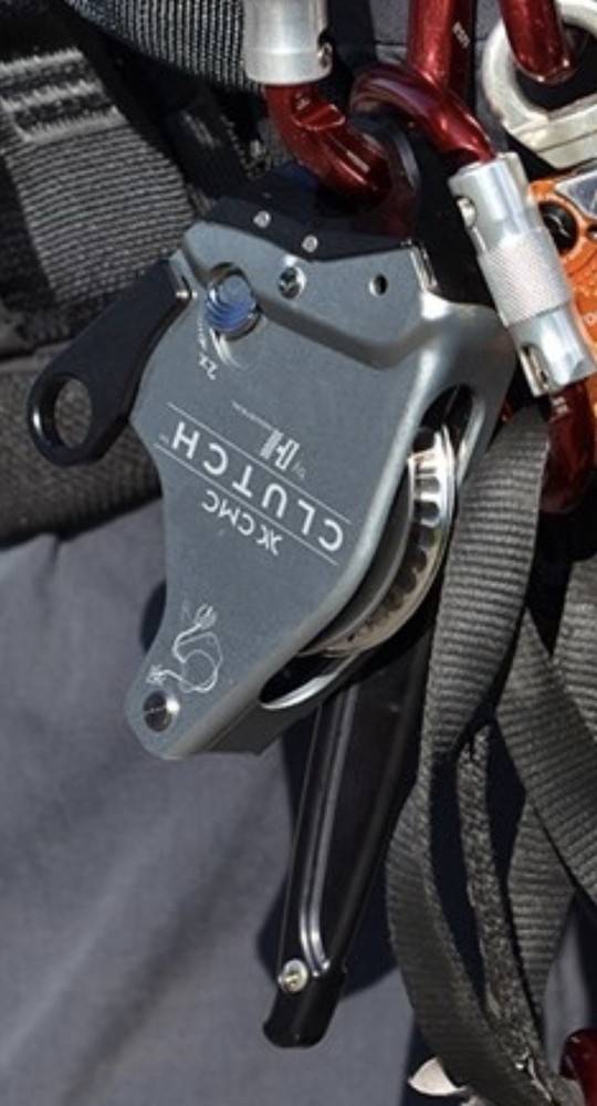 CMC Clutch Metal Rope Belay Device XCMC for Climbing & Caving, Model Clutch