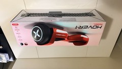 Hover-1 Rebel Kids Hoverboard with LED Headlight, 6 MPH Max Speed – Red