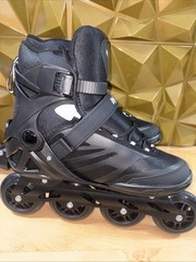 Adult Inline Skates for Men Women, Fitness Blades w Aluminum Frame Size 14 Mens