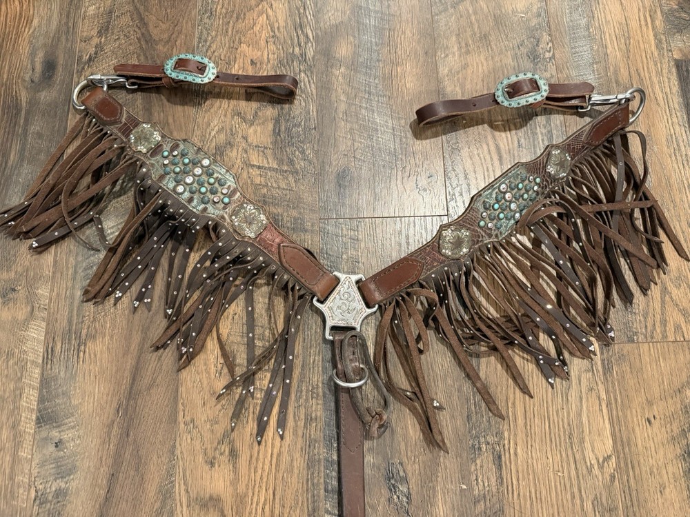 Heritage Brand Bling Breast Collar Western Horse Tack