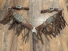 Heritage Brand Bling Breast Collar Western Horse Tack