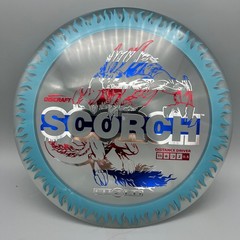 New 2025 Discraft Fused Z Flame Pattern Scorch Distance Driver Max Weight
