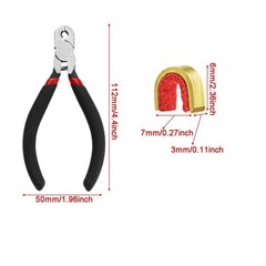 Archery Bow String Nocking Point Set With T Square Pliers For Recurve Compound