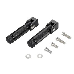 Universal M8 Ebike Foot Pegs 90 Degree Foldable E Bike Passenger Rear Pegs