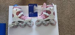 PowerSlide Phuzion Argon Rose 100 In-line Skates (rollerblades) Womens 10.0 (42)