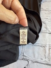 Tailored Sportsman Size Small Women’s Sun Shirt 1/4 Zip Black + Blue Barely Worn