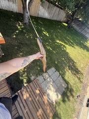 Right hand takedown recurve bow