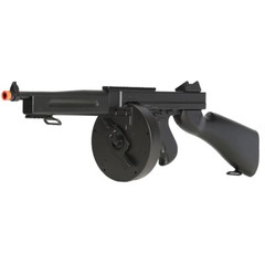 Double Eagle M1A1 Tommy Gun 800 BB AEG Airsoft Hi-Cap Drum Magazine M811 MAG