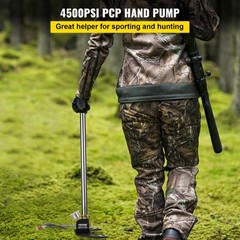 3 Stage PCP Air Gun Rifle Filling Stirrup Pump Hand Pump 4500PSI Gas Filter