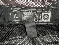 Size Large -SMART PARTS Paintball Pants Mens Camo Pixel Black Adjustable Padded