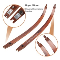 ILF Limbs Made of Carbon+Bamboo Core+Fiberglass for H19″-62″ / H17″-60″ ILF Bow