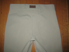 NEW DOVER Women’s Beige Size 26 Suede Knee Patch Equestrian Riding Breeches