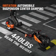 High-Speed 6000W Electric Scooter for Adults – 50mph, 55 Miles Range