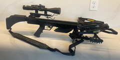 SAS Troy 370 Crossbow 4×32 Scope 185-pound compound crossbow 370 FPS