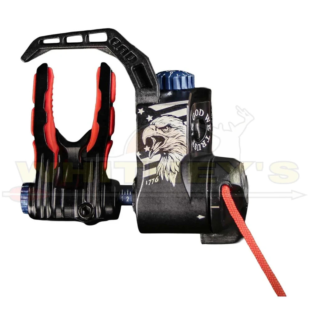 QAD Ultrarest MX2 America 1776 Rest – Right Hand – UUMX2BK-R