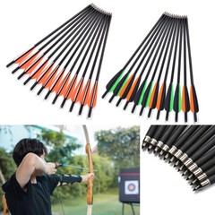 20 Inch Hunting Crossbow Bolts Carbon Arrows 12PCS Archery Crossbow Arrows HOT