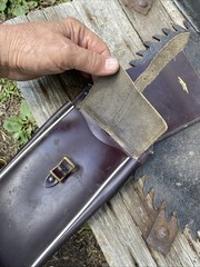 DARTON Archery Hip Quiver Brown Excellent Vintage Right Hand Pocket