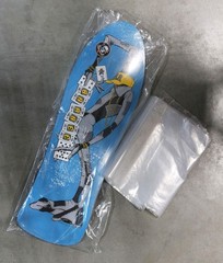 TGM Skateboards Skateboard Deck Storage Bags Old School One Size, Green