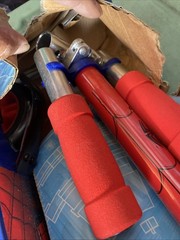 Huffy Marvel Spider-Man 2016 Inline Folding Scooter In Box Push Aluminum