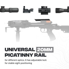 BALLISTA BAT Compound Crossbow Pistol with L-Stock 330fps /130lbs/3lbs
