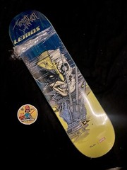 RARE SIGNED Primitive Tiago Marvel Wolverine Skateboard Deck Paul Jackson Art