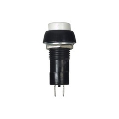 White Horn Button – For Go-Go and Pride Mobility Scooters