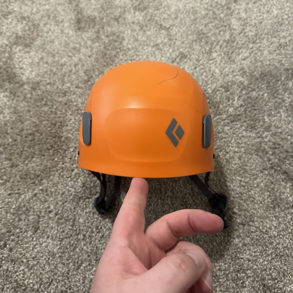 Black Diamond Half Dome Climbing Helmet M/L Orange Mountaineering Caving
