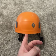 Black Diamond Half Dome Climbing Helmet M/L Orange Mountaineering Caving