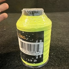 Brownell Astro Flight Flourescent Yellow 1/4lb 100% HMPE