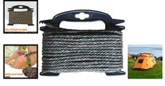 Durable 1/4″ x 50′ Utility Cord – 30lbs Strength for Marine & Household Use