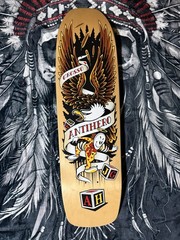 Jeff Grosso Anti Hero Rare Joker Skateboard Deck Ships Fast