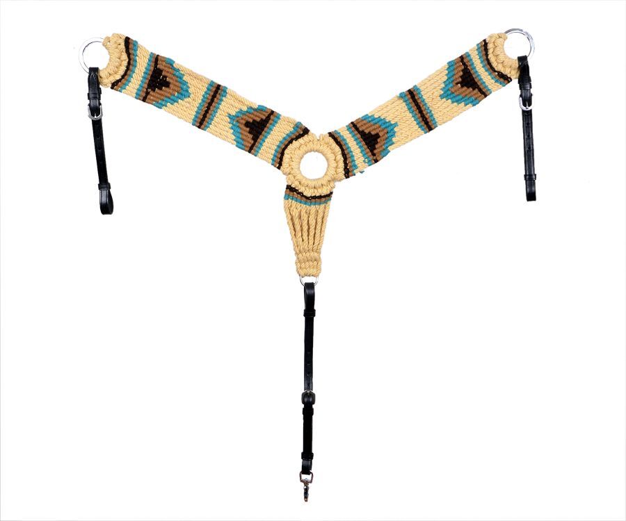 Showman Cotton Blend Multi-Strand Southwest Design Breast Collar