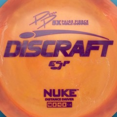 Discraft Paige Pierce 5X ESP Nuke Dist Drvr, 170-172g, 7/10