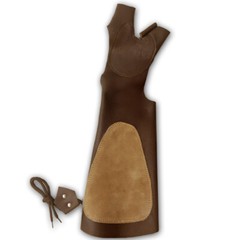 LONGBOW/RECURVE BOW TRADITIONAL ARCHERY LEATHER SHOOTING ARM GUARD & BOW GLOVE
