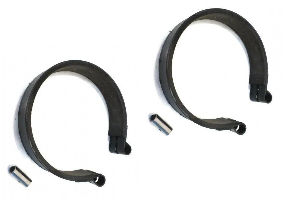 (2) 4″ BRAKE BAND w/ PIN for 1994 and Earlier Manco Dingo Model 285 286 Go Kart