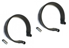 (2) 4″ BRAKE BAND w/ PIN for 1994 and Earlier Manco Dingo Model 285 286 Go Kart
