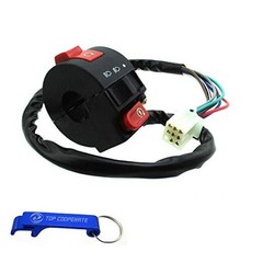 3 Function 8 Wire Handle Kill Light Start Switch Female Plug for Chinese 50cc