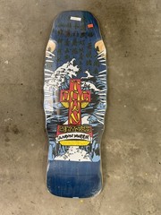 New Dogtown Aaron Fingers Murray Skateboard Deck Blue NOS