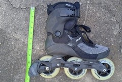 Powerslide Swell Lite 100 Skates Black 3 Wheel Mens 5 / Women’s 7