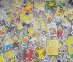 50pcs Simpsons Skateboard Stickers Vinyl Laptop Luggage Decals Dope Sticker Lot