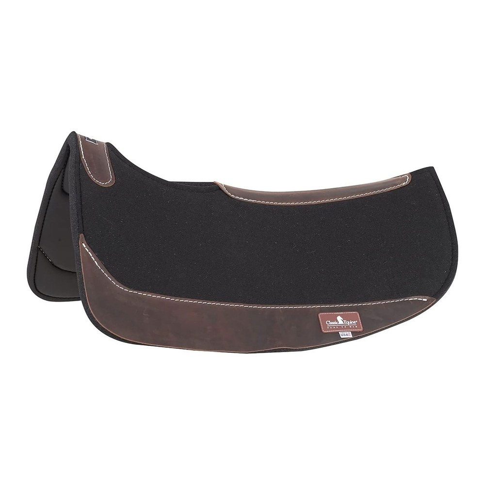 CLASSIC EQUINE Contourpedic 5/8in Barrel Pad (CCBPBK)