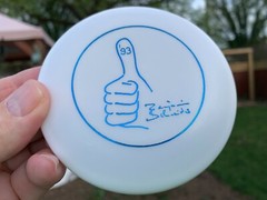 1993 Benjamin Unknown Innova Ontario MINI Disc Golf #354 (Free Frisbee Pin)