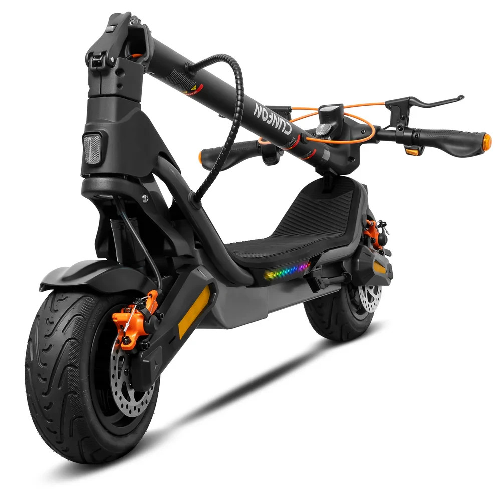 CUNFON RS500 Electric Scooter With Speaker and Fingerprit 1000W 25MPH
