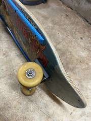 1988 Powell Peralta Caballero Cliver yellow Ban this Dragon blue stain rare OG
