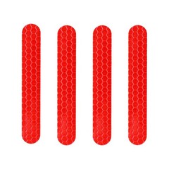 4pcs Reflective Wheel Cover Stickers for Ninebot Max G30 Electric Scoote
