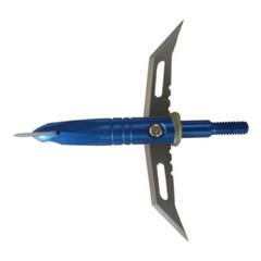 12pcs Hunting Broadheads 100 Grain Archery 2.3″ Cut Crossbow Arrowheads Blue USA