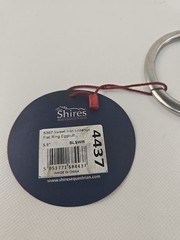Shires Sweet Iron Lozenge Flat Ring Eggbutt Bit 5.5″ New